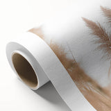 Art deco poster featuring a serene beach scene in pastel shades on rolled canvas, ideal for nursery wall art.