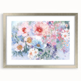 Soft Pastel Floral Wall Art – Impressionist Canvas for Living Room