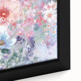 Soft Pastel Floral Wall Art – Impressionist Canvas for Living Room
