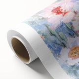 Soft Pastel Floral Wall Art – Impressionist Canvas for Living Room