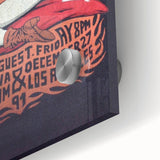 Red Hot Chili Peppers Nirvana Concert Poster | Vintage Rock Art