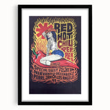 Red Hot Chili Peppers Nirvana Concert Poster | Vintage Rock Art