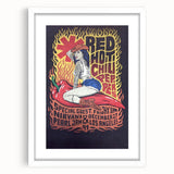 Red Hot Chili Peppers Nirvana Concert Poster | Vintage Rock Art