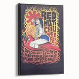Red Hot Chili Peppers Nirvana Concert Poster | Vintage Rock Art