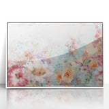 Elegant Floral Abstract - Modern Living Room Canvas Wall Art