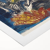 Expressionist Woman and Child – Vibrant Figurative Wall Art