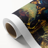 Impressionism Wall Art: Peasant Woman Cooking by Vincent van Gogh Prints