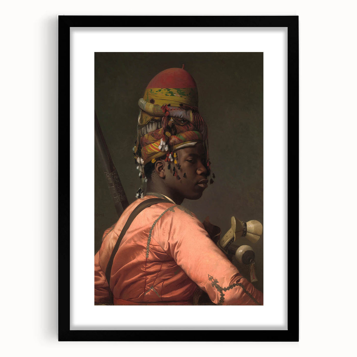 Classic Romantic Portrait - Famous Romanticism Art on Canvas