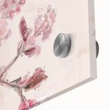 Cherry Blossom Elegance - Modern Living Room Canvas Wall Art
