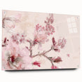 Cherry Blossom Elegance - Modern Living Room Canvas Wall Art