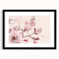 Cherry Blossom Elegance - Modern Living Room Canvas Wall Art