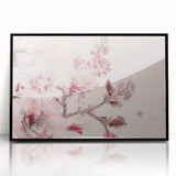 Cherry Blossom Elegance - Modern Living Room Canvas Wall Art