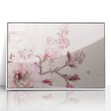 Cherry Blossom Elegance - Modern Living Room Canvas Wall Art