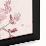 Cherry Blossom Elegance - Modern Living Room Canvas Wall Art