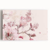 Cherry Blossom Elegance - Modern Living Room Canvas Wall Art