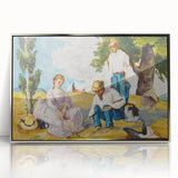 Impressionist Wall Art – Sunset Reflection in Water