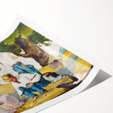 Impressionist Wall Art – Sunset Reflection in Water