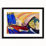 Modern Wall Art - Painting with Troika by Wassily Kandinsky - Vibrant Abstract Decor