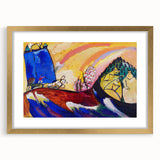 Modern Wall Art - Painting with Troika by Wassily Kandinsky - Vibrant Abstract Decor