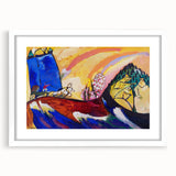 Modern Wall Art - Painting with Troika by Wassily Kandinsky - Vibrant Abstract Decor