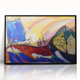 Modern Wall Art - Painting with Troika by Wassily Kandinsky - Vibrant Abstract Decor