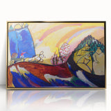 Modern Wall Art - Painting with Troika by Wassily Kandinsky - Vibrant Abstract Decor
