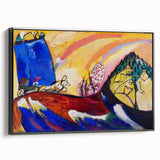 Modern Wall Art - Painting with Troika by Wassily Kandinsky - Vibrant Abstract Decor