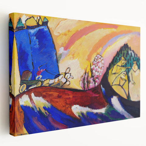 Modern Wall Art - Painting with Troika by Wassily Kandinsky - Vibrant Abstract Decor