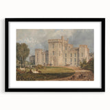 Romanticism Art of Hampton Court - Classic Romantic Era Canvas