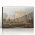 Romanticism Art of Hampton Court - Classic Romantic Era Canvas