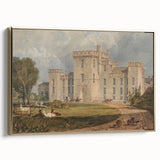 Romanticism Art of Hampton Court - Classic Romantic Era Canvas