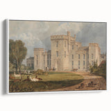 Romanticism Art of Hampton Court - Classic Romantic Era Canvas