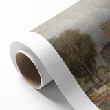 Romanticism Art of Hampton Court - Classic Romantic Era Canvas