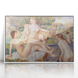 Impressionist Landscape Art – Rolling Hills and Golden Fields