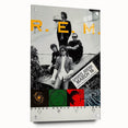 R.E.M. 1989 Green World Tour Poster | Vintage Rock Art