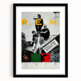 R.E.M. 1989 Green World Tour Poster | Vintage Rock Art
