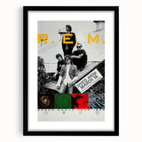 R.E.M. 1989 Green World Tour Poster | Vintage Rock Art