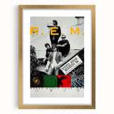 R.E.M. 1989 Green World Tour Poster | Vintage Rock Art