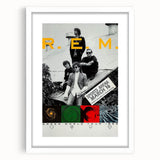 R.E.M. 1989 Green World Tour Poster | Vintage Rock Art