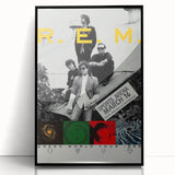 R.E.M. 1989 Green World Tour Poster | Vintage Rock Art