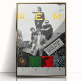 R.E.M. 1989 Green World Tour Poster | Vintage Rock Art