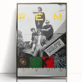 R.E.M. 1989 Green World Tour Poster | Vintage Rock Art
