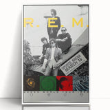 R.E.M. 1989 Green World Tour Poster | Vintage Rock Art