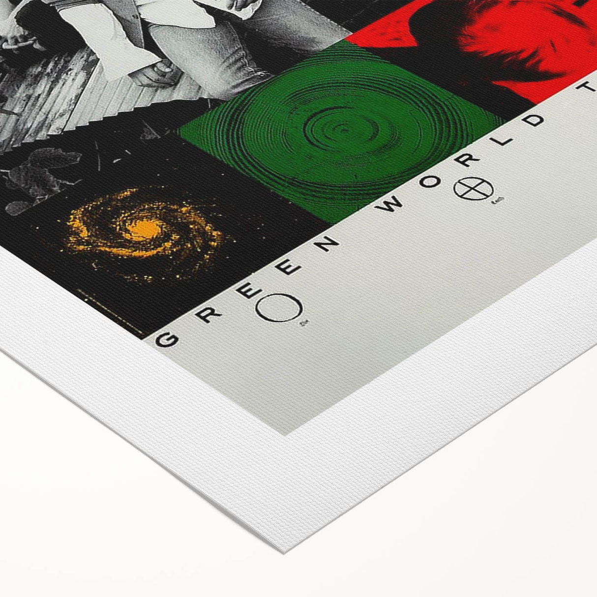 R.E.M. 1989 Green World Tour Poster | Vintage Rock Art