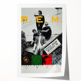 R.E.M. 1989 Green World Tour Poster | Vintage Rock Art
