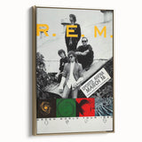 R.E.M. 1989 Green World Tour Poster | Vintage Rock Art