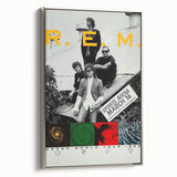 R.E.M. 1989 Green World Tour Poster | Vintage Rock Art