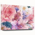 Romantic Floral Elegance - Modern Living Room Canvas Wall Art