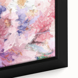 Romantic Floral Elegance - Modern Living Room Canvas Wall Art