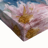 Romantic Floral Elegance - Modern Living Room Canvas Wall Art